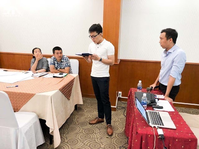 Học viên mạnh dạn phát biểu ý kiến của mình