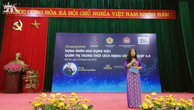 Hình ảnh chị Nguyễn Thanh tại chương trình