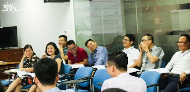 Không khí diễn ra chương trình đào tạo